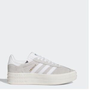 Adidas Gazelle Bold Shoes Grey Two / Cloud White